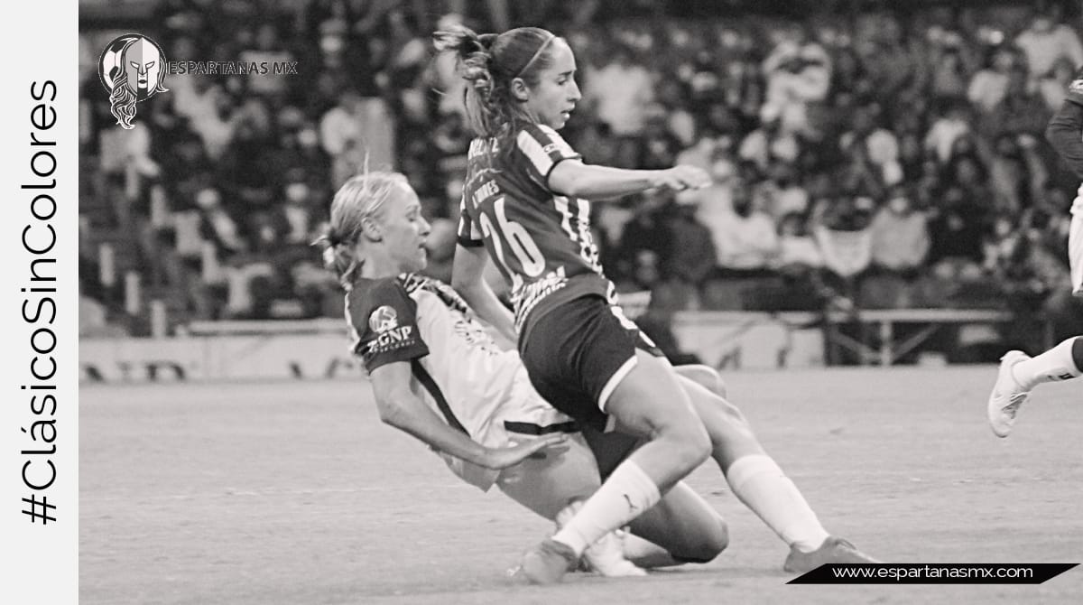 america femenil 1 2 chivas clasico sin colores sara