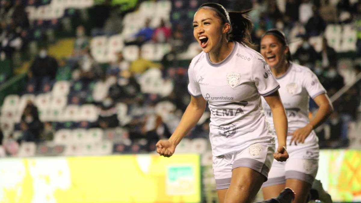 karen gonzalez fc juarez femenil gol festejo cortesia bravas 2