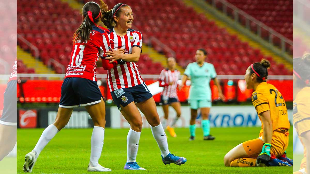 Chivas femenil 2-0 Toluca; doblete de Rubí Soto le da el triunfo al Rebaño sagrado