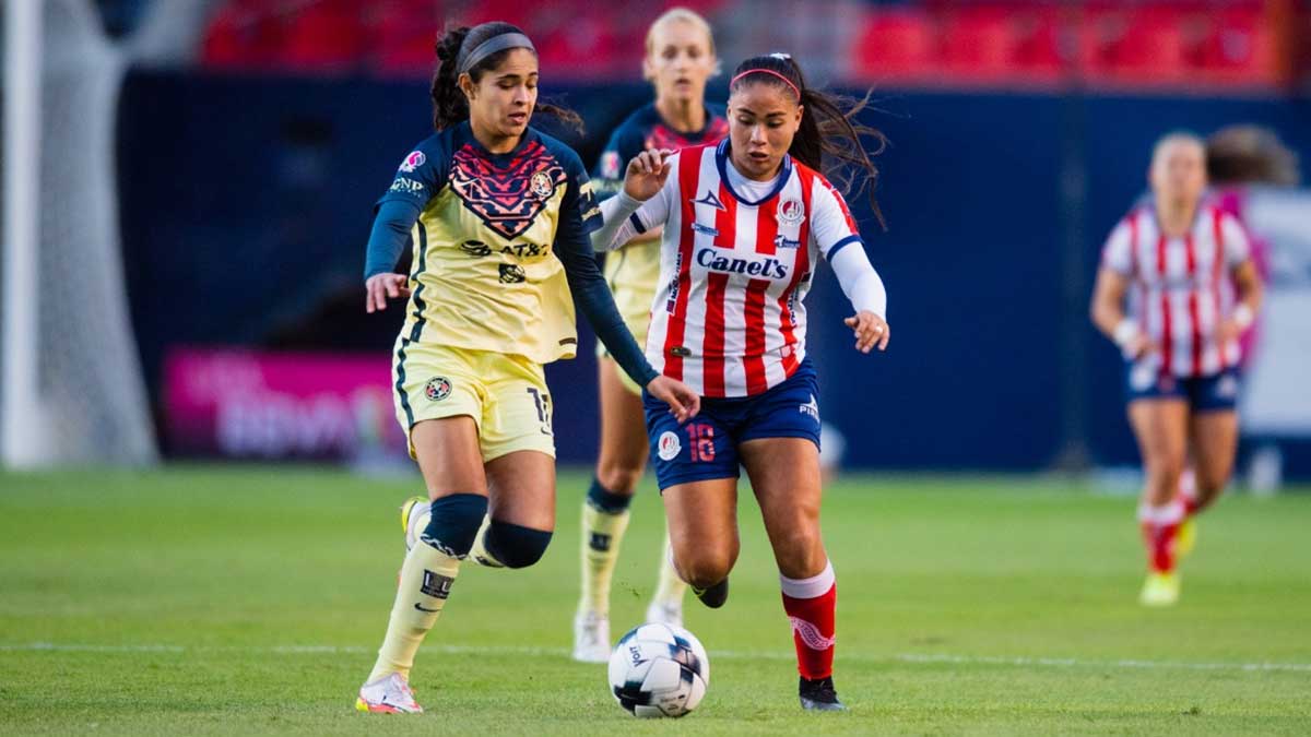 Atlético de San Luis 1-4 América femenil; las Águilas vuelven a ganar en el Clausura 2022