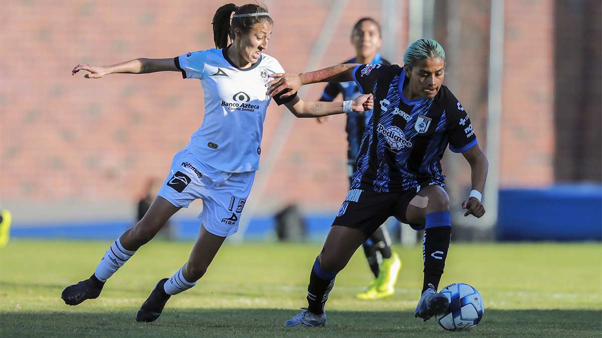 Querétaro 2-1 Mazatlán; Gallos femenil remontó y sumó de a tres en casa 