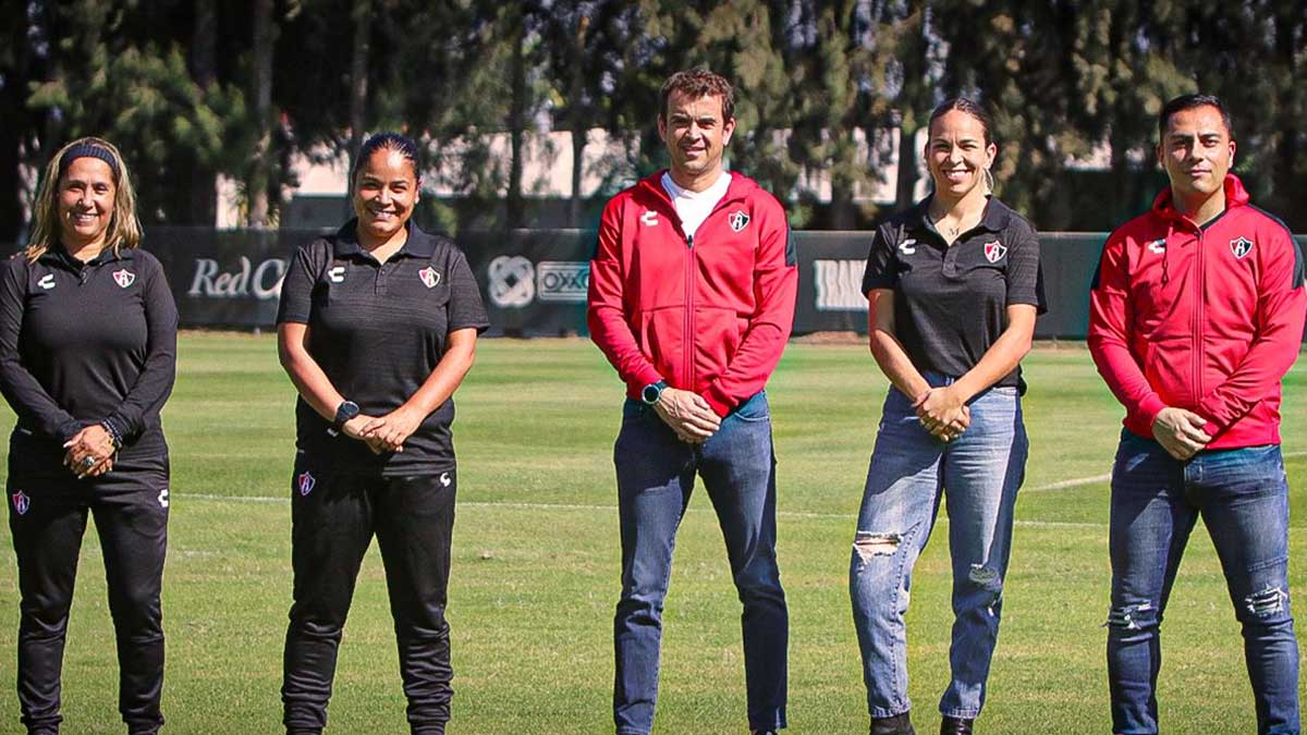 Atlas Femenil presenta su nueva estructura para la Liga MX Femenil en el Clausura 2022