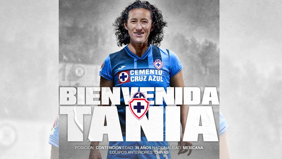 Tania Morales llega al Cruz Azul Femenil como refuerzo bomba para  el Clausura 2022