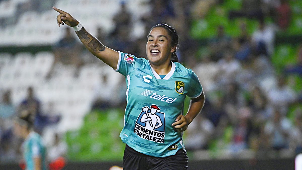 Lucero Cuevas anotó gol en el triunfo de León sobre Puebla en la Liga MX Femenil