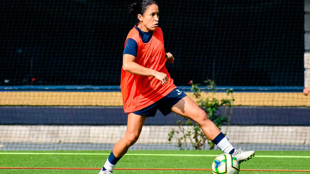 Dirce Delgado, defensa de Pumas femenil: Será primordial tener la portería en cero ante Rayadas