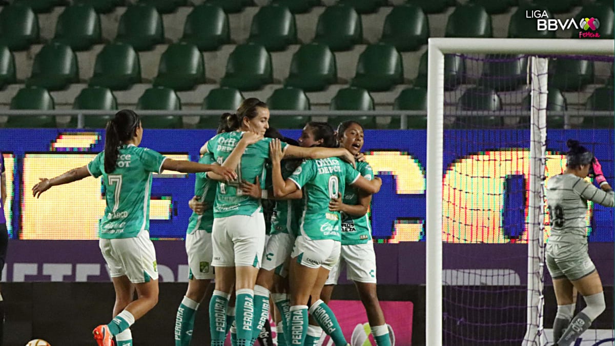 León femenil derrotó 3-0 a Mazatlán en la Jornada 12 del Clausura 2023