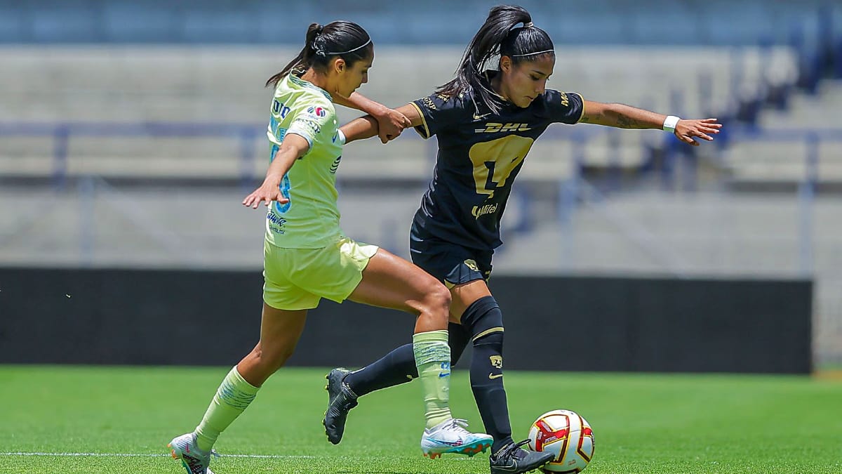 América femenil rescata de último minuto el empate con Pumas en CU