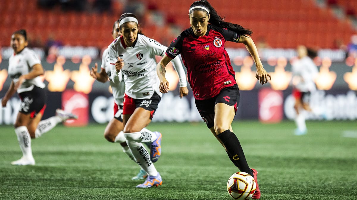 Xolos femenil y Atlas empatan 1-1; hubo pelea al final