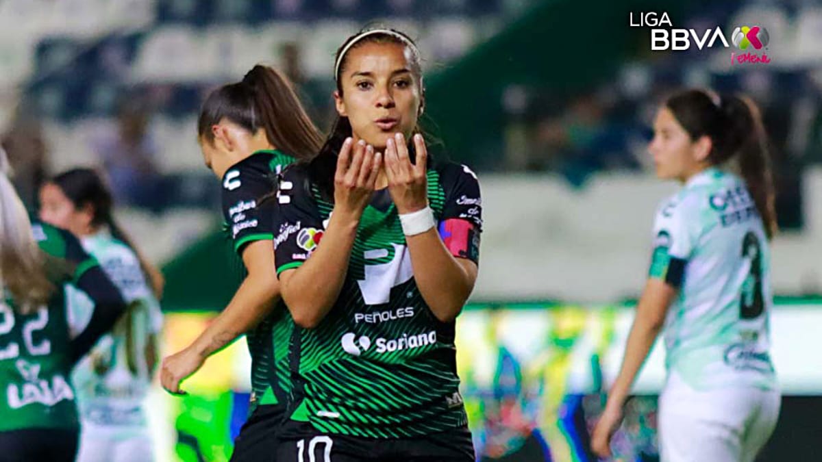 León y Santos igualaron 1-1 en la jornada 14 del Clausura 2023 de la Liga MX Femenil