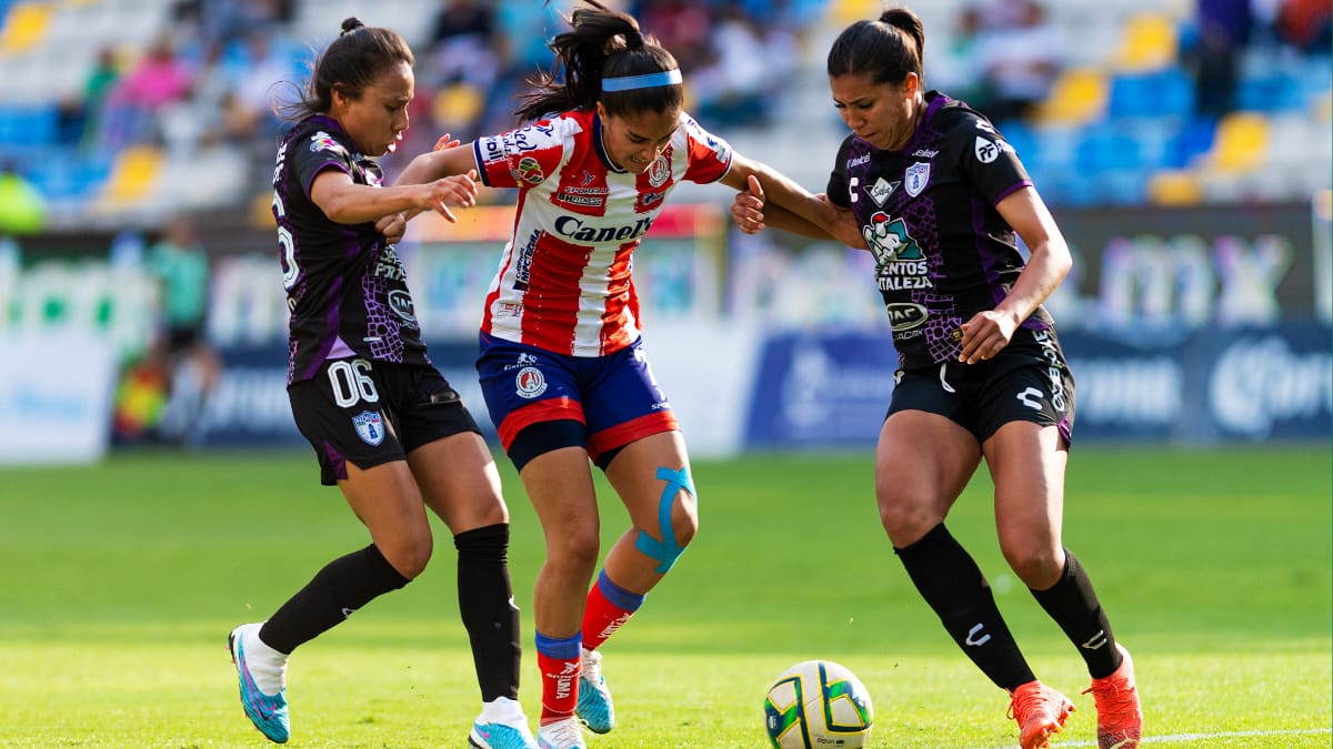 Pachuca femenil golea al Atlético de San Luis y sube al tercer lugar del Clausura 2023