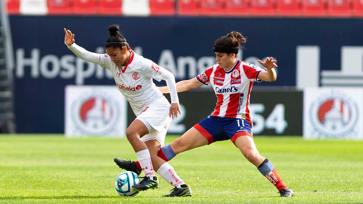 San Luis igualó 1-1 con Toluca en la jornada 9 del Clausura 2023 de la Liga MX Femenil 