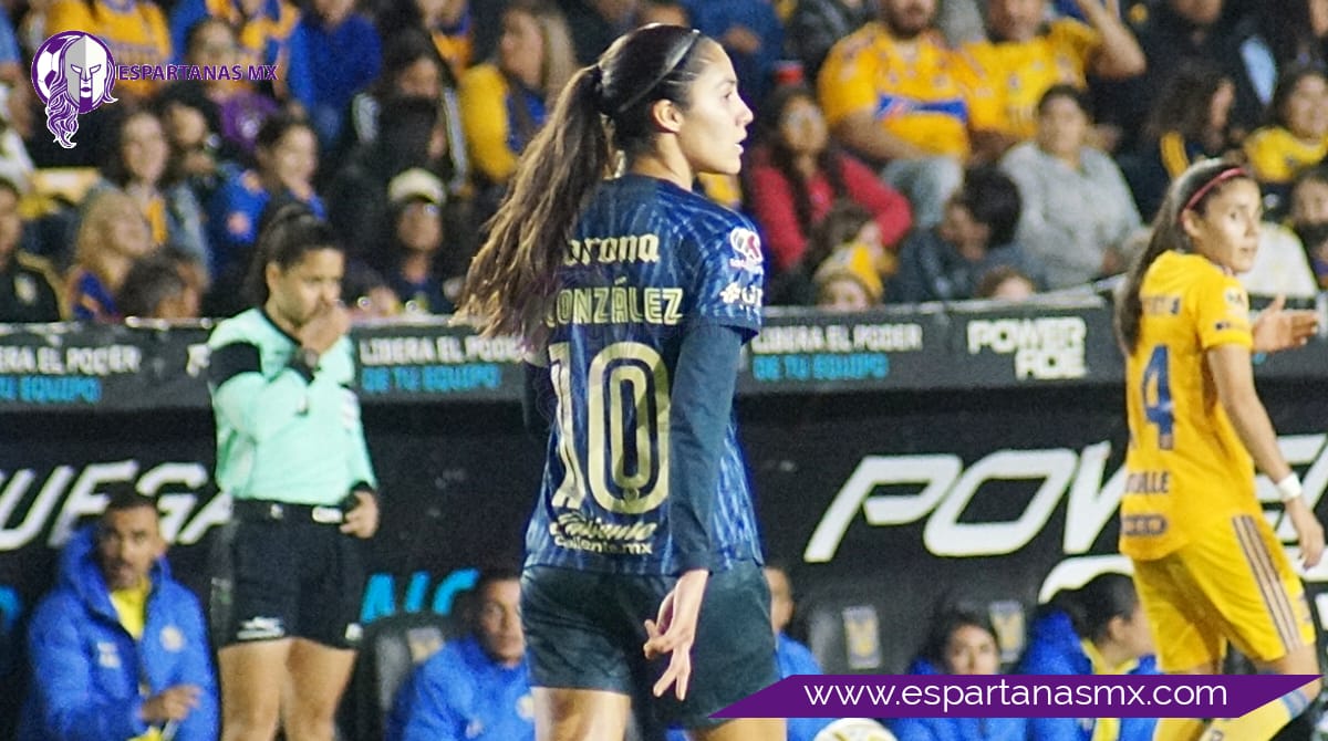 ¡Alison González, regresó! La delantera del América sumó algunos minutos ante Tigres