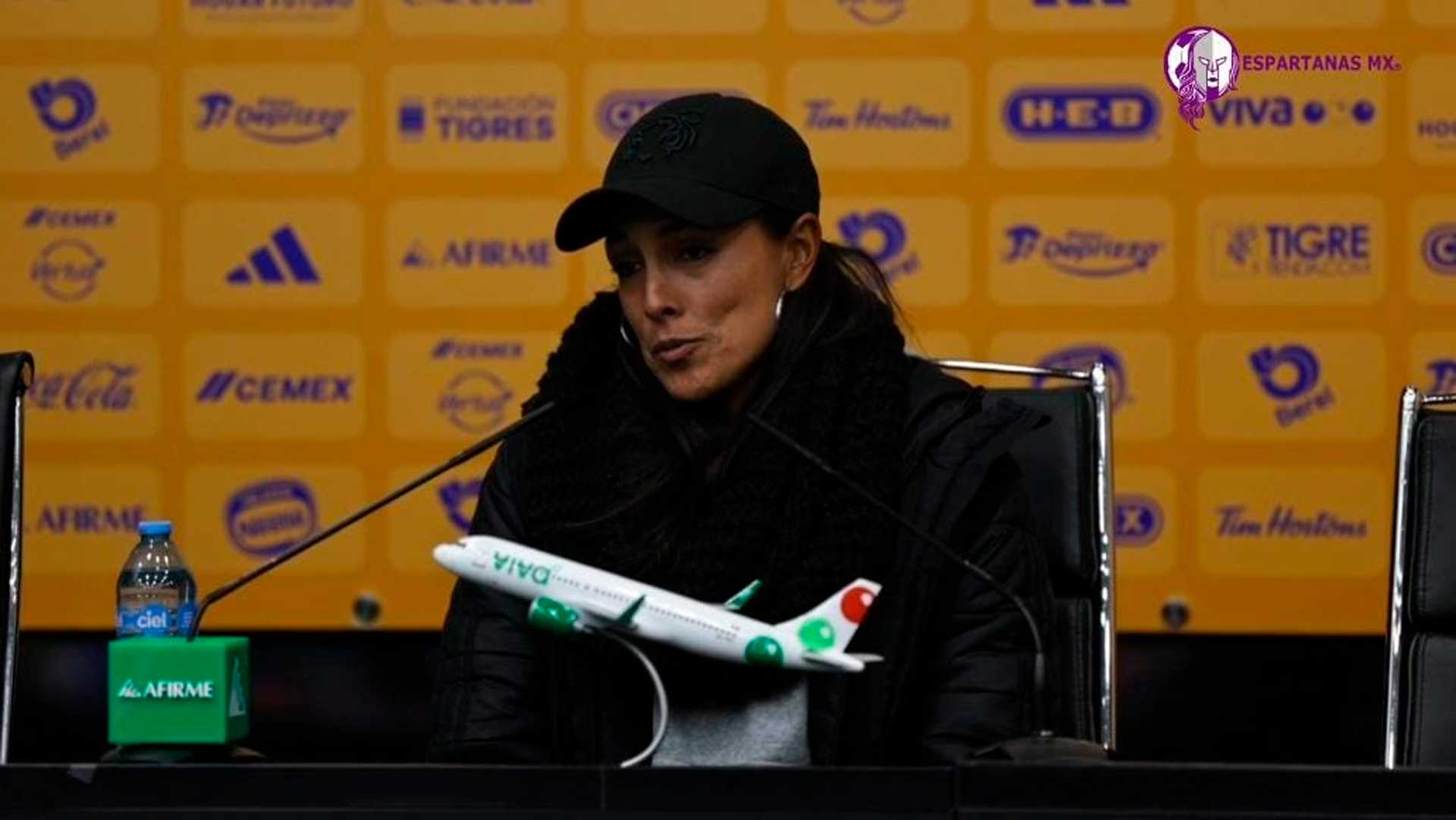 Ana Cristina González, DT de Tigres femenil, molesta con la derrota ante Xolos: No esperábamos esto