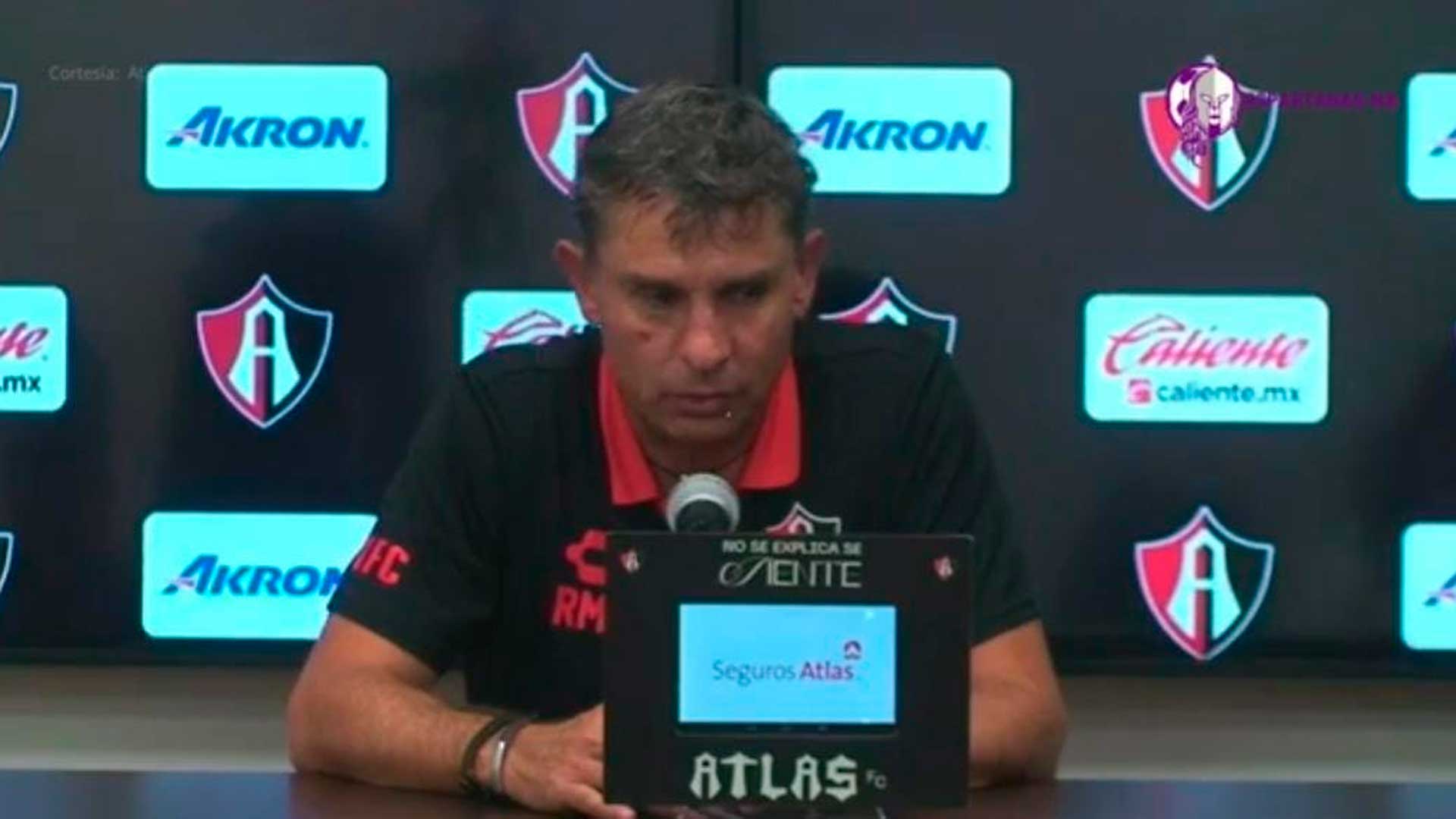 Roberto Medina, DT del Atlas femenil: “Fue un pésimo partido para nosotros; tuvimos errores muy puntuales”