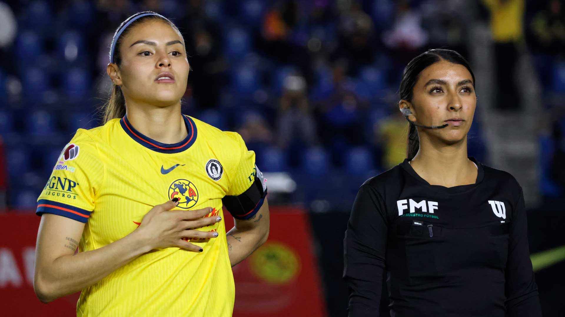 Karen Luna, con orgullo azulcrema: capitana del América Femenil ante Cruz Azul