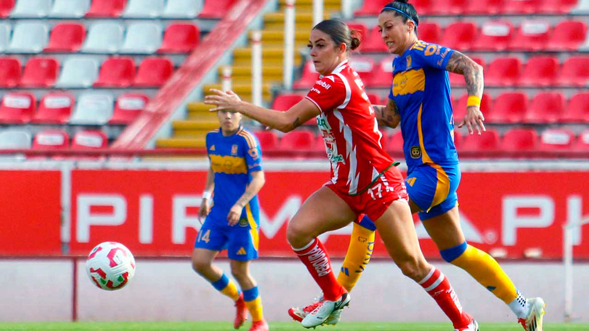 Tigres Femenil golea 4-0 a Necaxa en la Jornada 11 del Clausura 2025