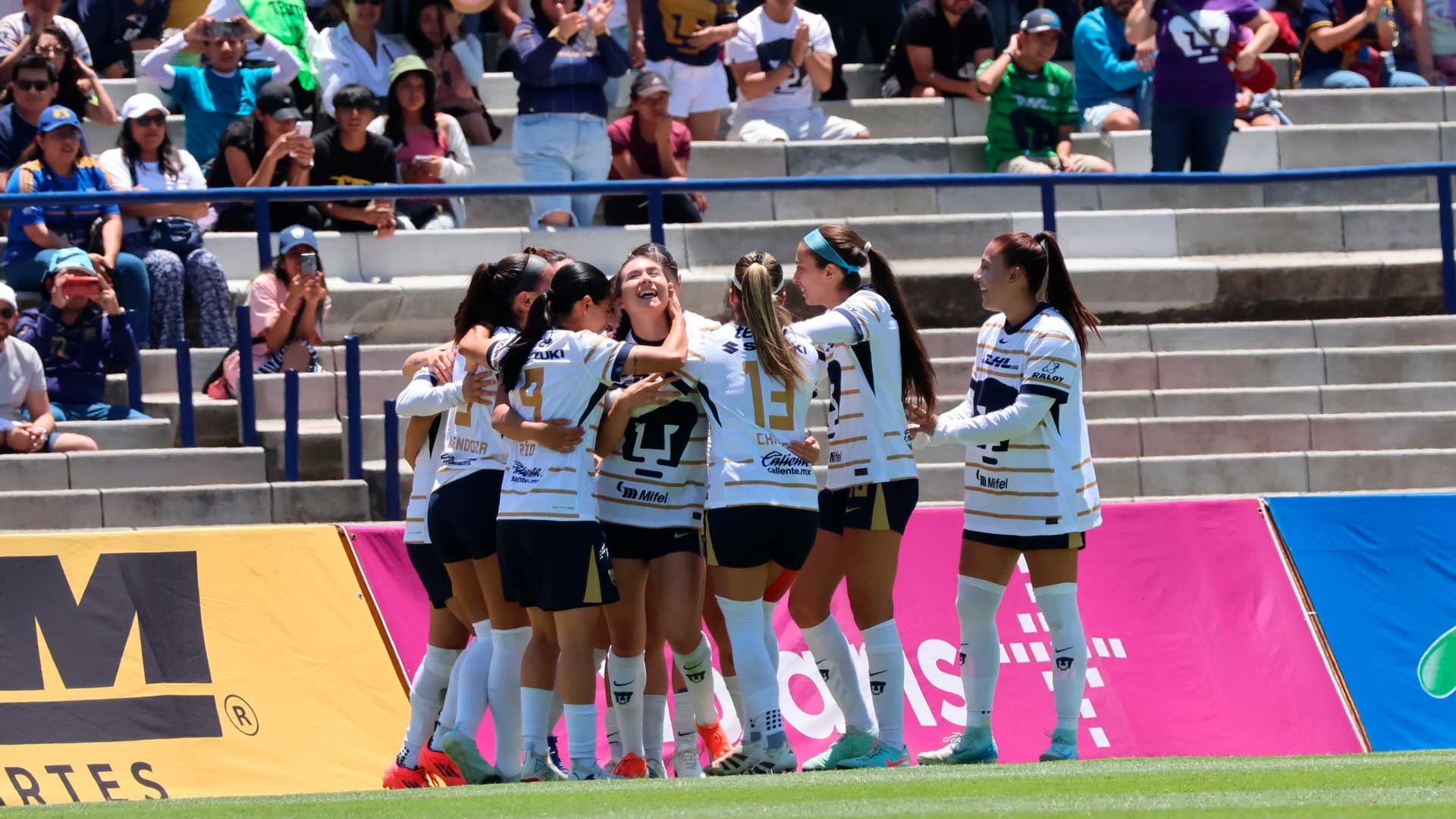Pumas femenil sorprende y vence por primera vez a Tigres en la Liga MX Femenil