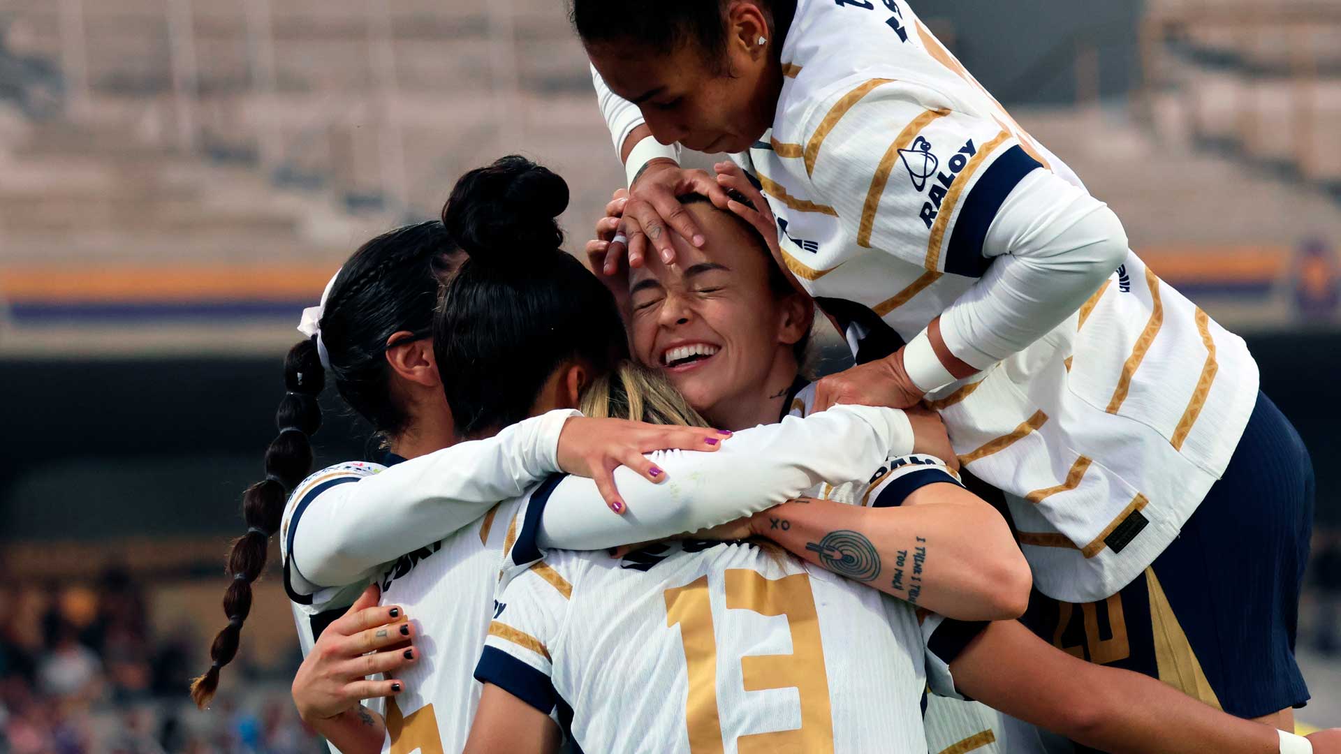 Pumas femenil aplasta a Santos con una goleada de 6-1 en la Jornada 3 del Clausura 2025