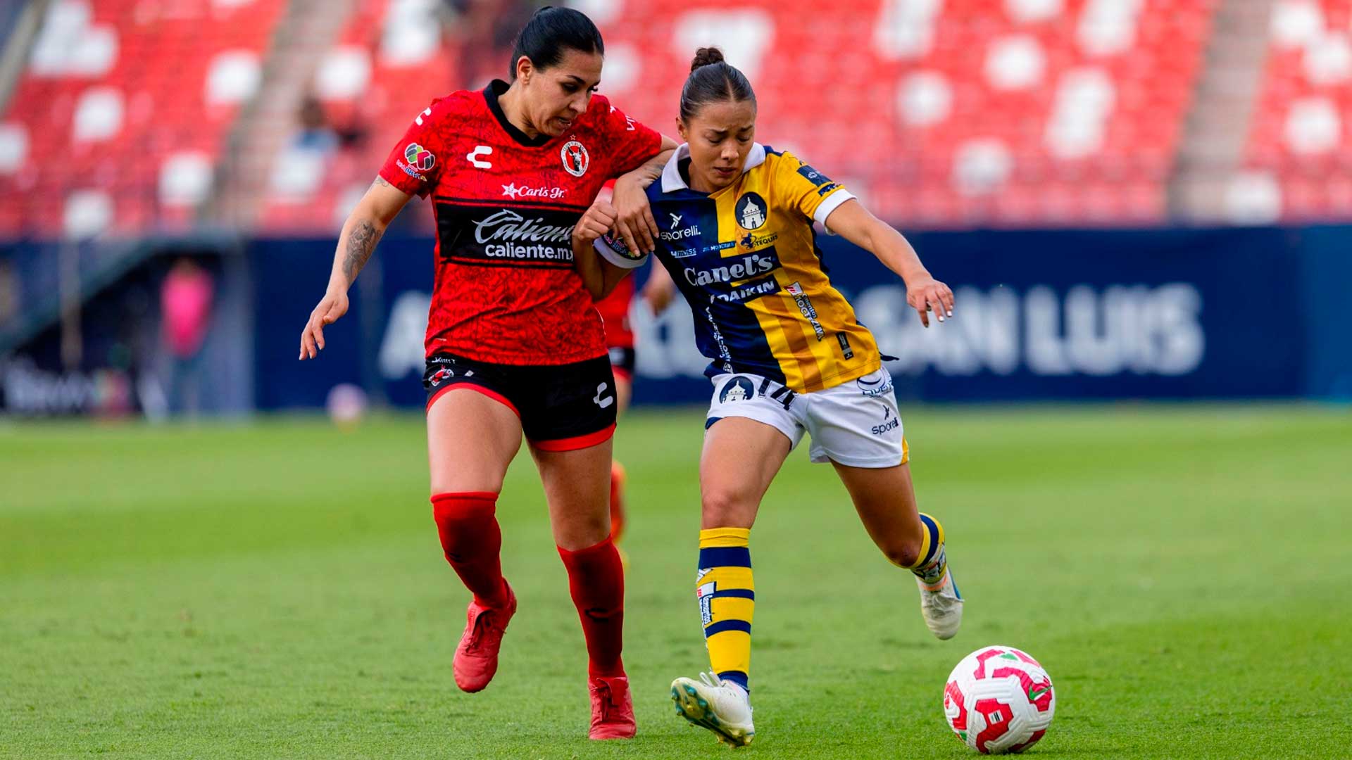 Atlético de San Luis femenil sigue "intratable"; vence 2-0 a Xolos y suma su tercer triunfo consecutivo