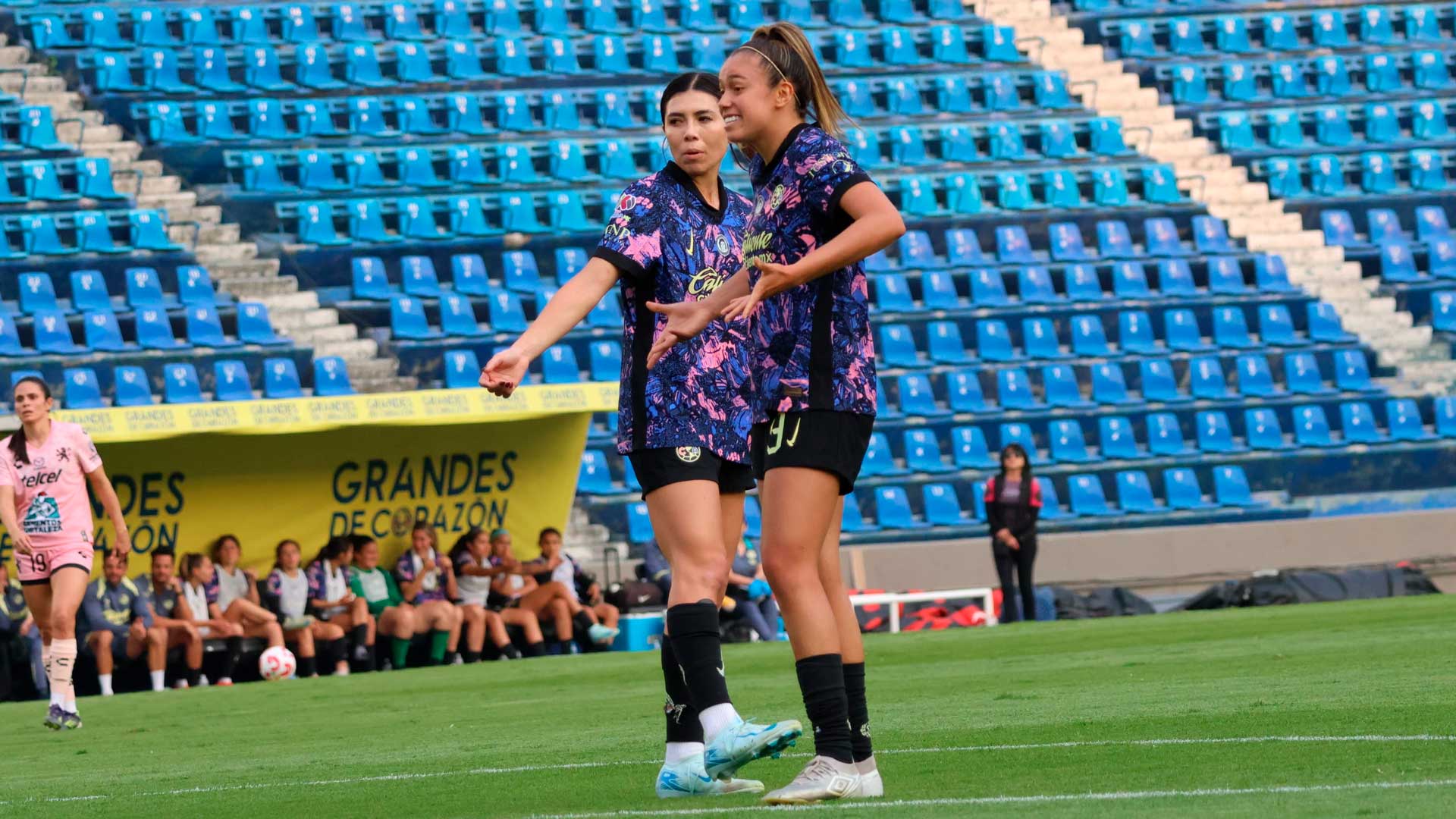 Priscila Da Silva, delantera del América femenil, rompe su racha goleadora contra León