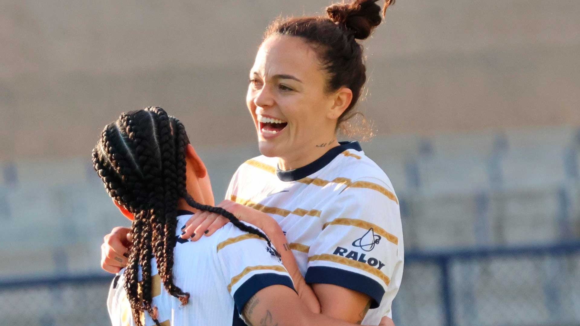 Pumas Femenil vence 3-0 a Toluca en la Jornada 6 del Torneo Clausura 2025