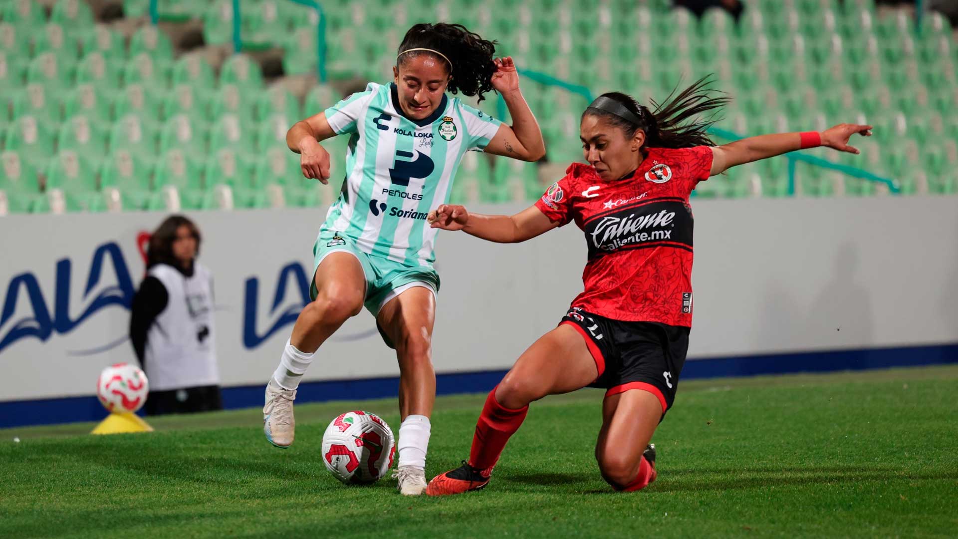 Xolos Femenil se impone 3-1 a Santos Laguna con doblete de Karen Díaz