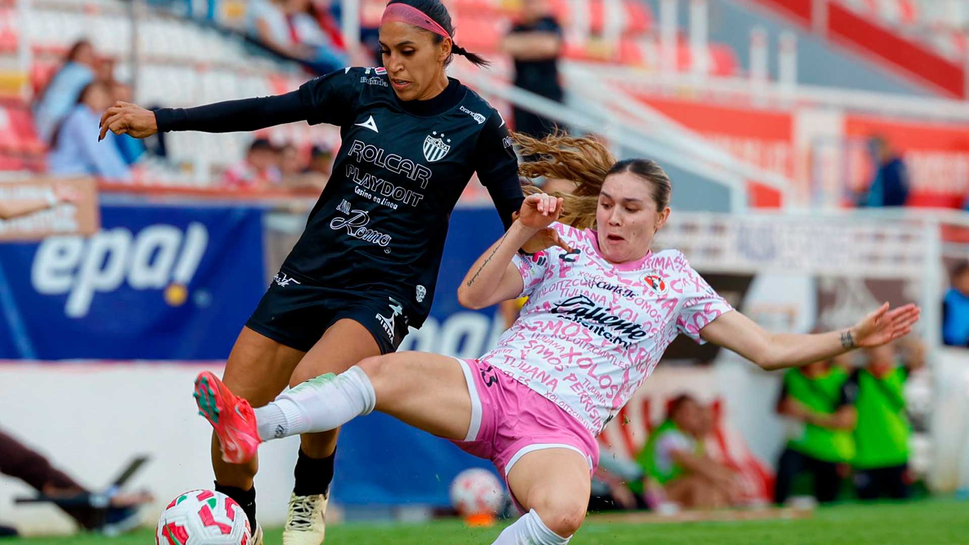 Xolos femenil vence 3-1 a Necaxa en la Jornada 9 del Clausura 2025