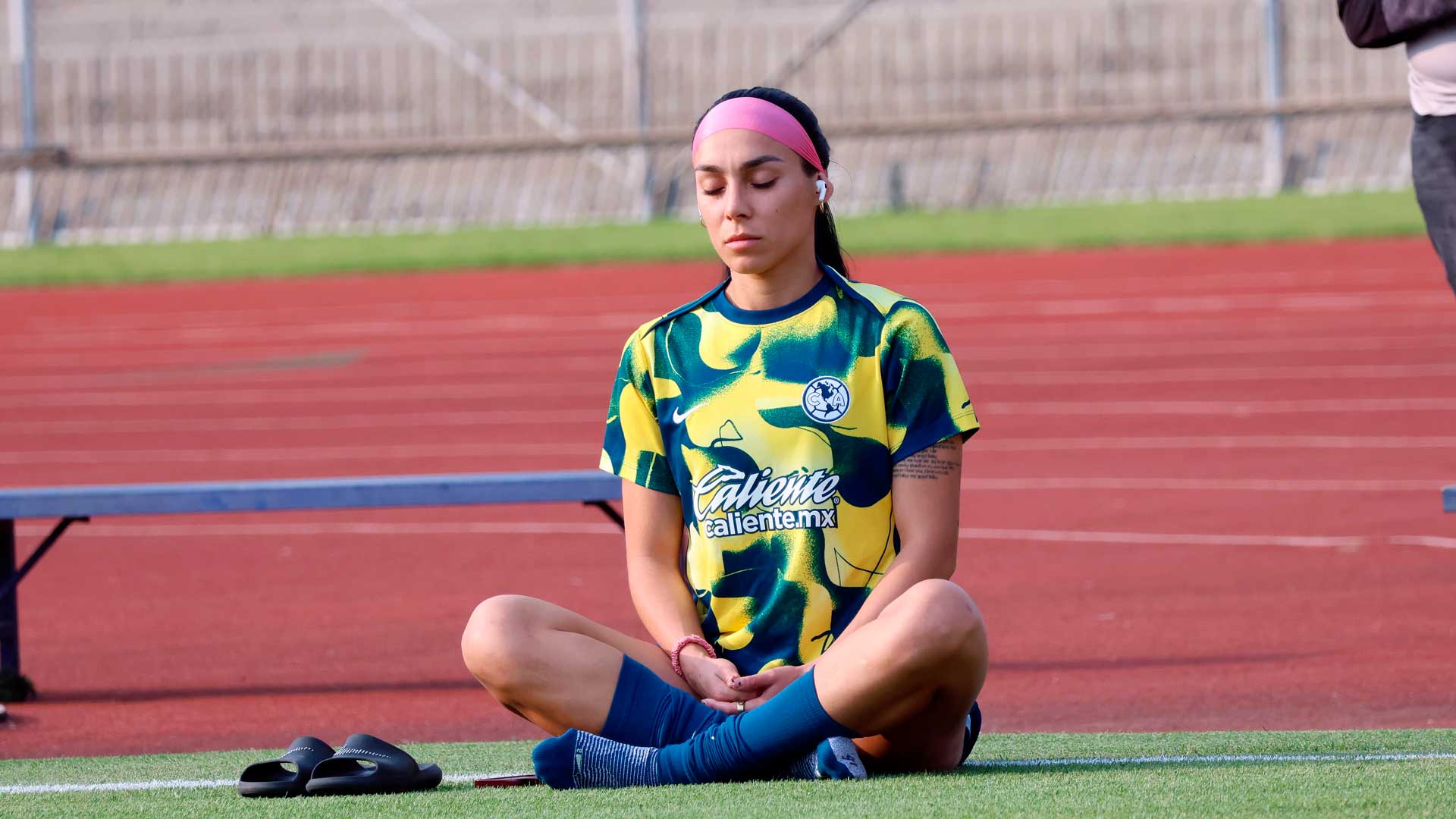 La meditación pre-partido de Sabrina Enciso, jugadora del América femenil: un secreto para su gran rendimiento contra Pumas