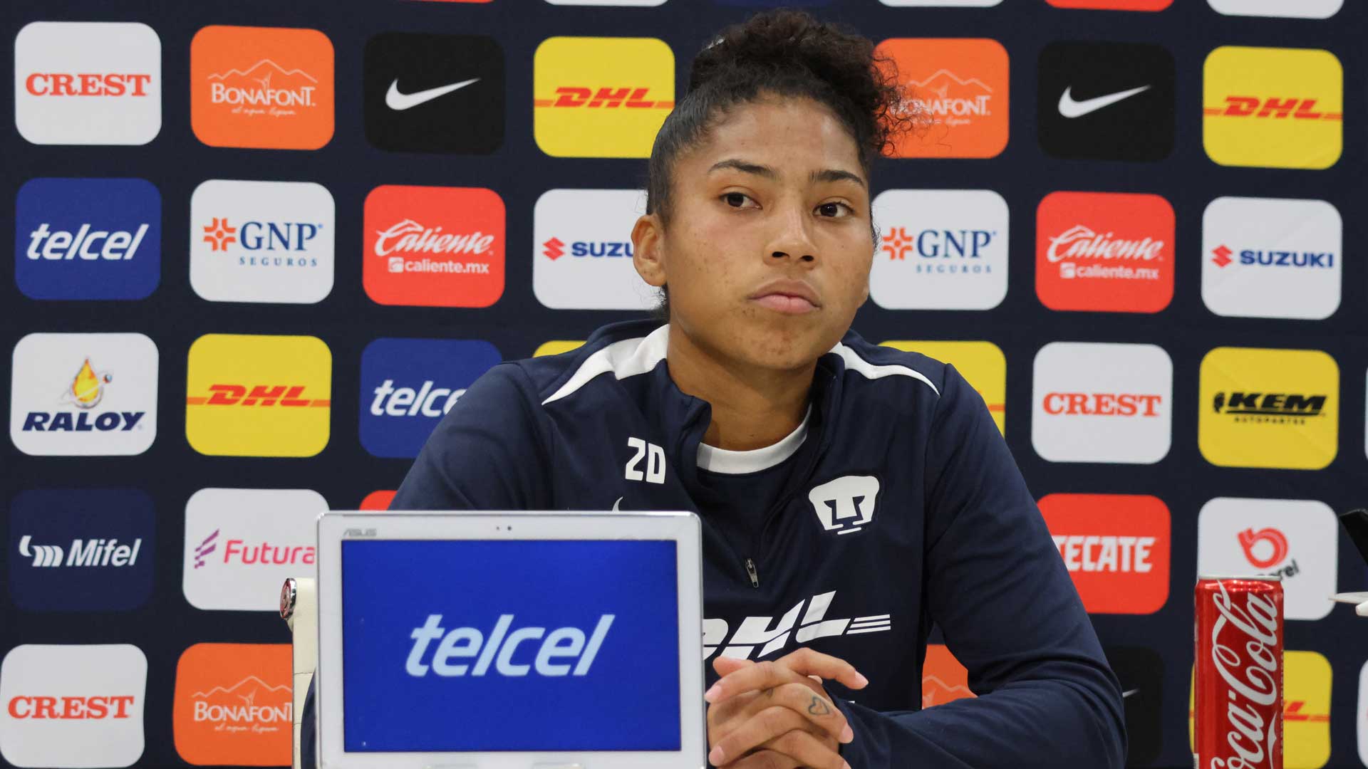 Nayely Bolaños, delantera de Pumas femenil: "La competencia interna nos ayudará a potenciar al equipo"