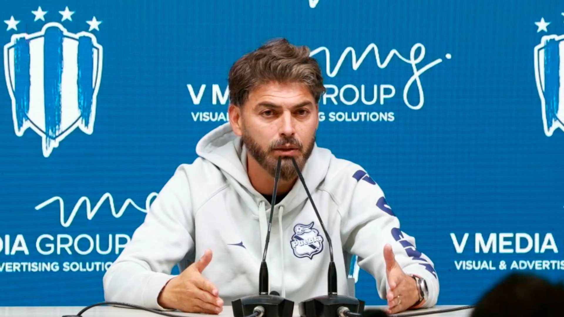 Carlos Morales, DT de Puebla, tras caer 4-0 con el Rayadas: “Correr e intensidad no se negocian”