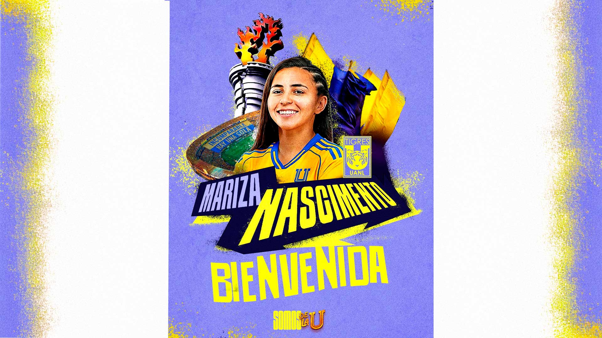 Mariza Nascimento se dice ilusionada por su llegada a Tigres Femenil