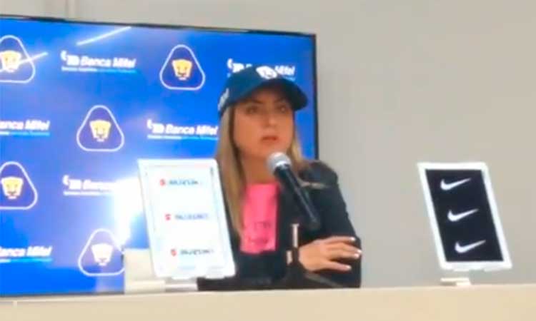 Ileana Dávila acepta que Pumas hizo mal partido