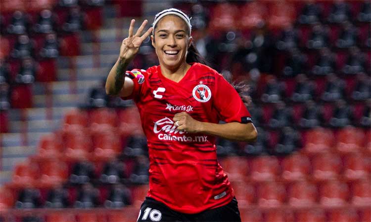 Con hat-trick de Renae Cuellar, Xolos vence a Querétaro