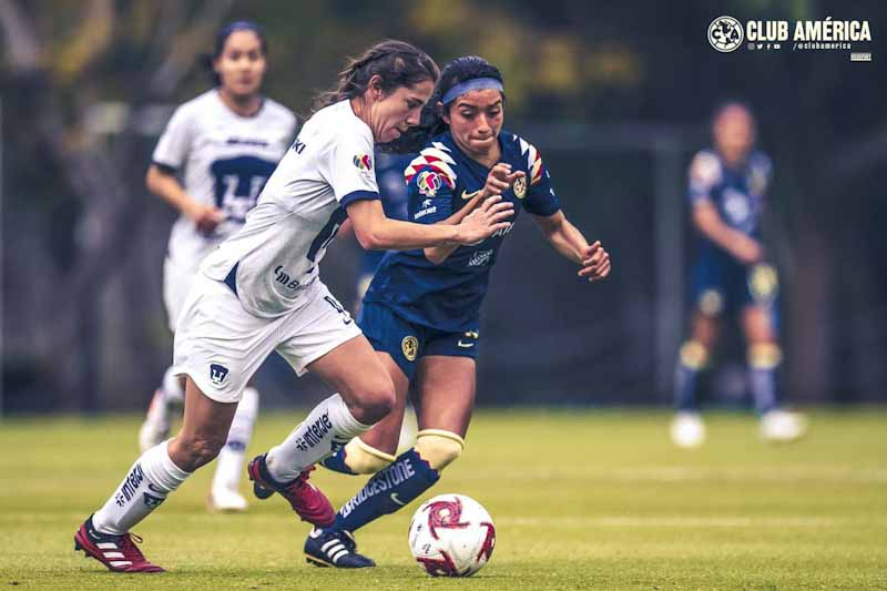 Pumas y América igualaron 1-1 en el Clásico Capitalino