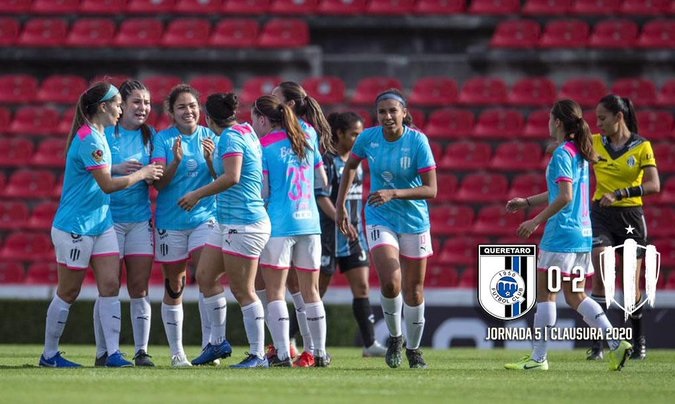 Rayadas vencen 2-0 a Querétaro 