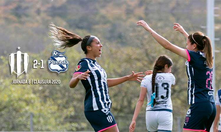 Las Rayadas superan 2-1 al Puebla