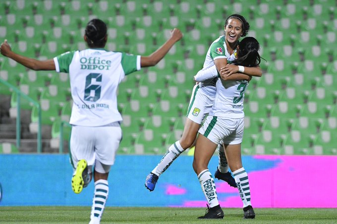 León rescató el triunfo de último minuto ante Santos femenil