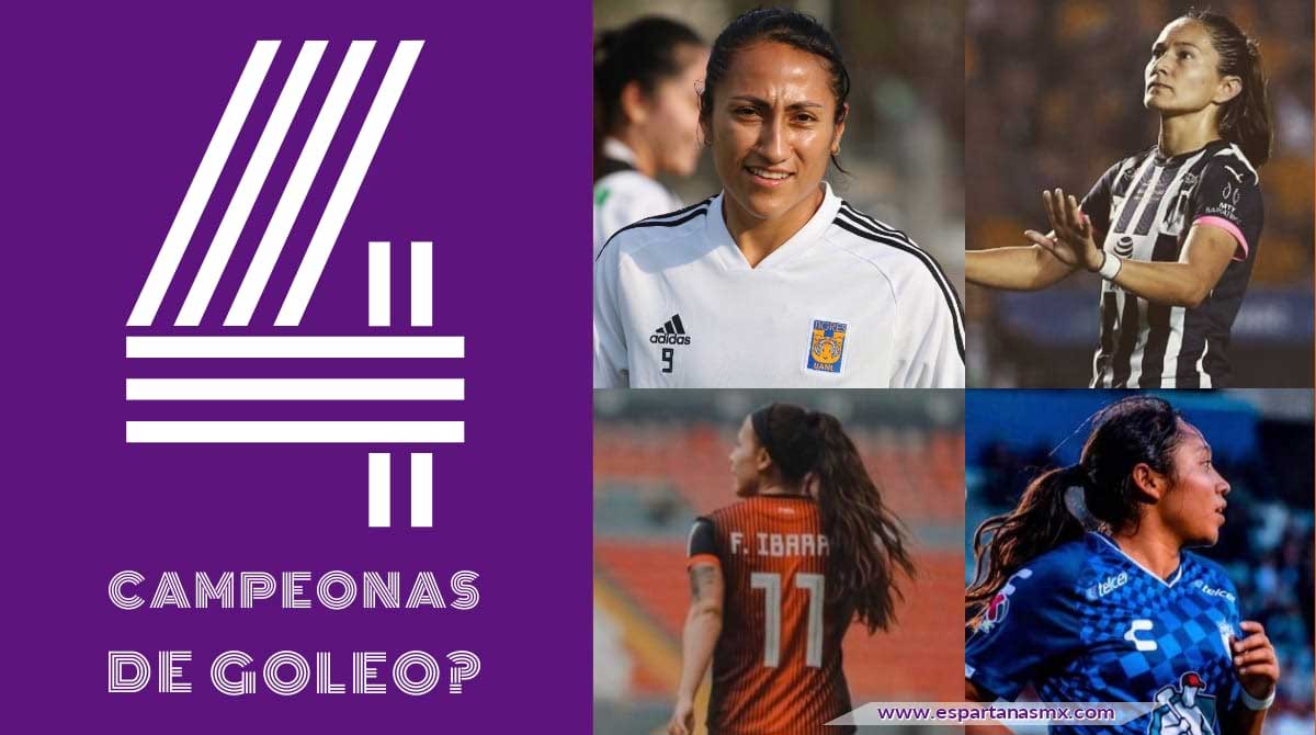 Habrá cuatro campeonas de goleo si termina el Clausura 2020 de la Liga MX Femenil
