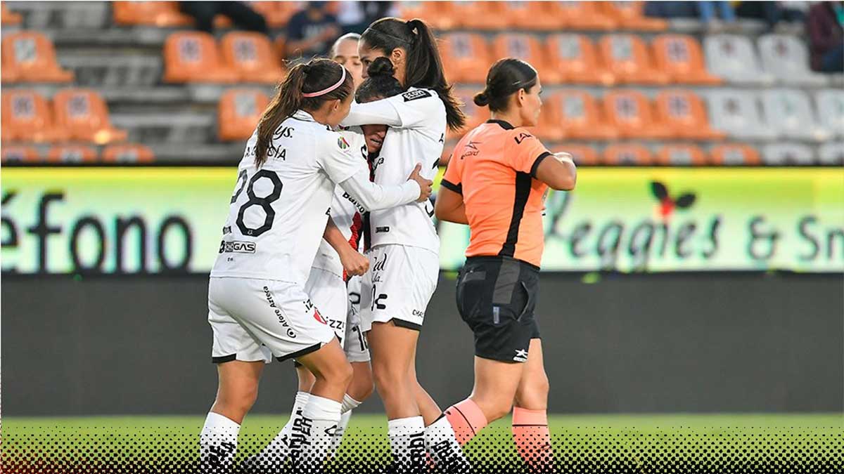 Atlas femenil venció 2-0 al Pachuca en el estadio Hidalgo y acaricia la semifinal