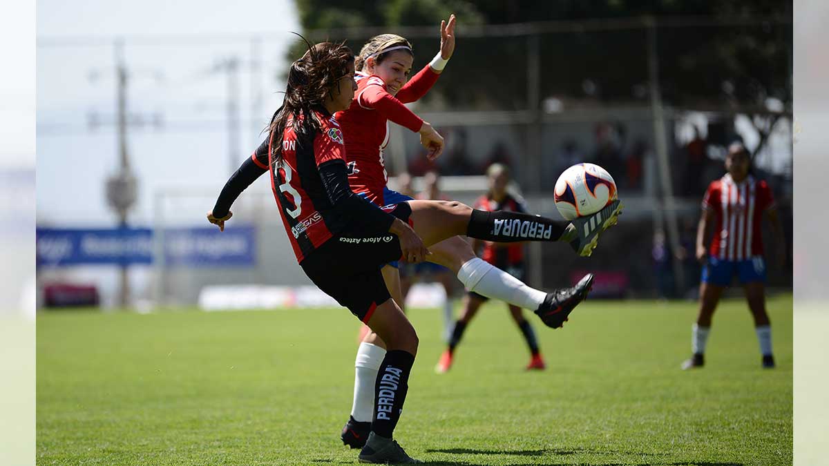 Trepidante empate 3-3 entre Atlas y Chivas en el Clásico Tapatío Femenil