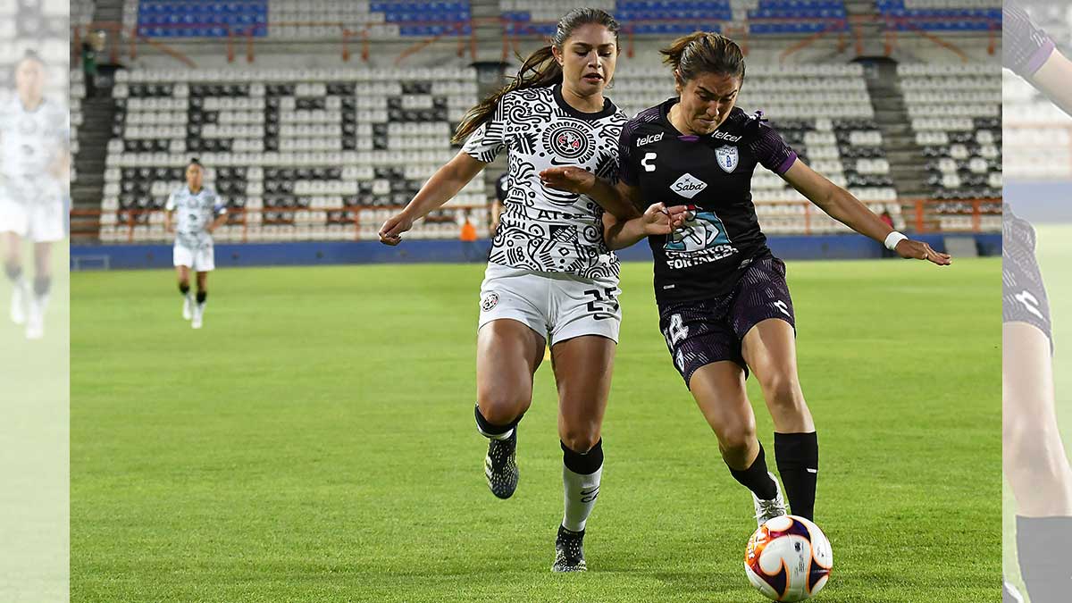 América femenil empató 0-0 con Pachuca, que tuvo una jugadora menos ¡85 minutos!