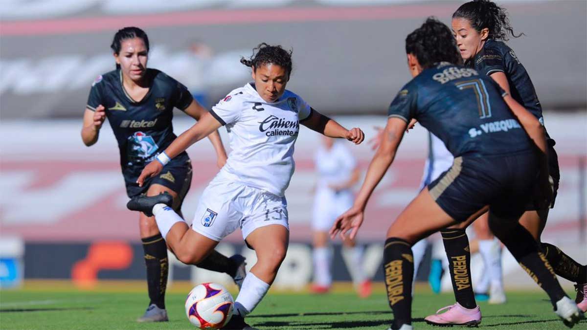Querétaro Femenil derrotó 1-0 al León con autogol de Esmeralda Verdugo