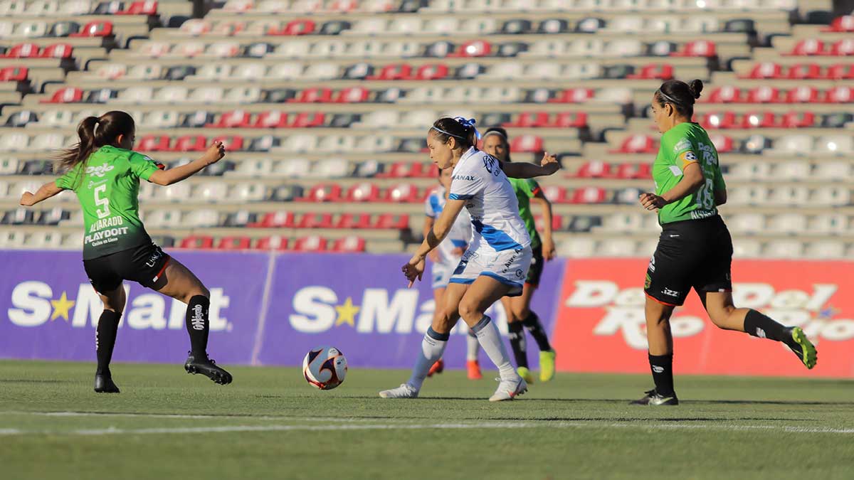 Puebla femenil vence a las Bravitas y salen del fondo de la tabla 