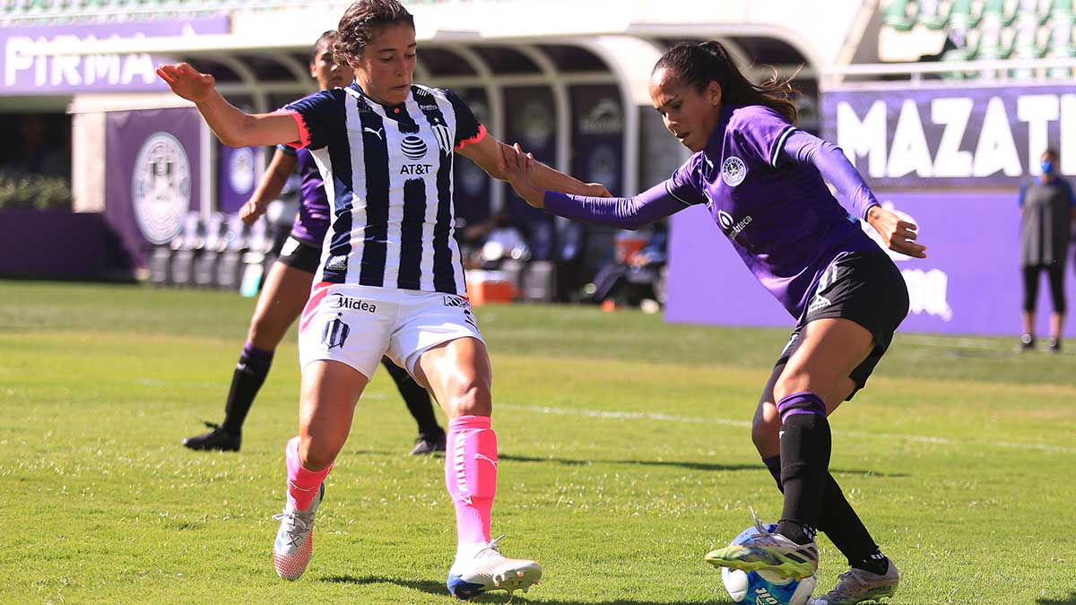 Rayadas vence sin problemas 3-0 a Mazatlán femenil