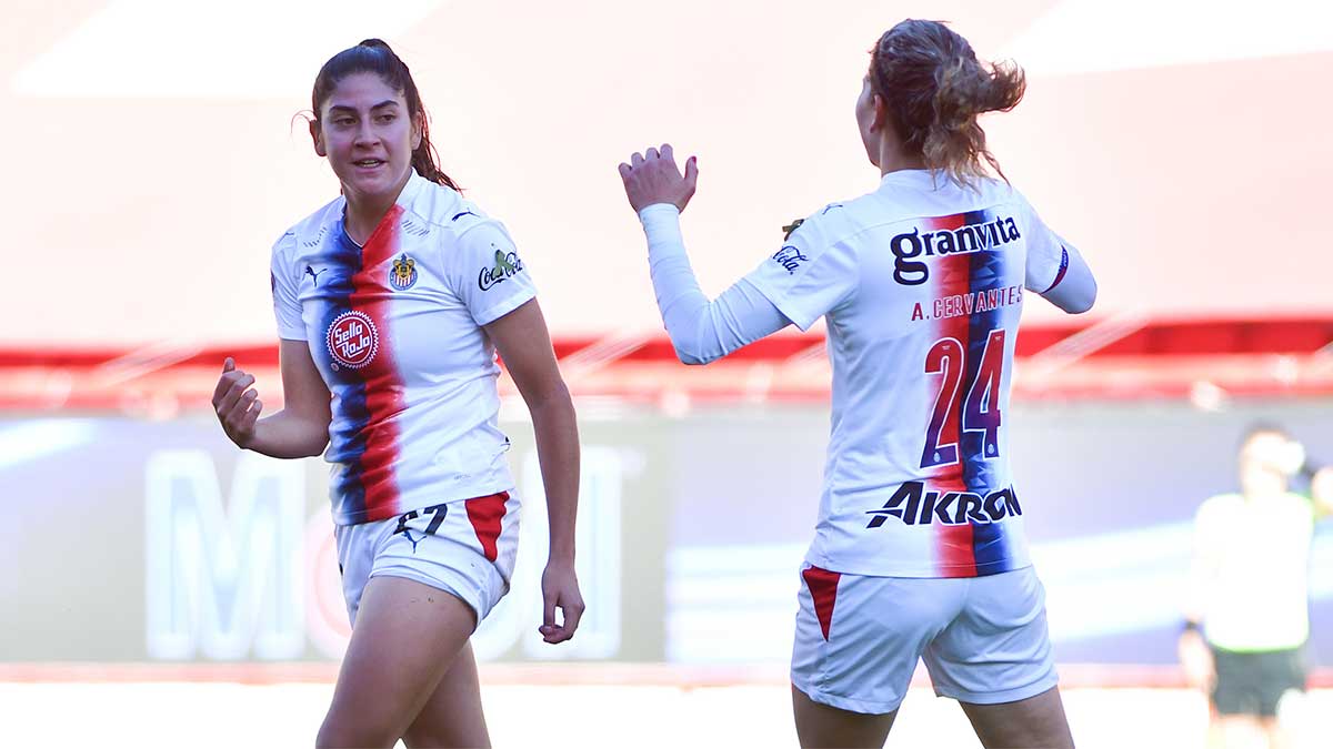 Chivas femenil vence a las Centellas y es sublíder del Guardianes 2021