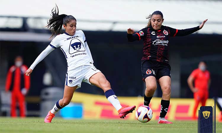 Pumas Femenil inicia el torneo Guardianes 2021 con el pie derecho