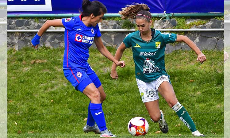 León femenil recata el empate 1-1 ante Cruz Azul en La Noria 