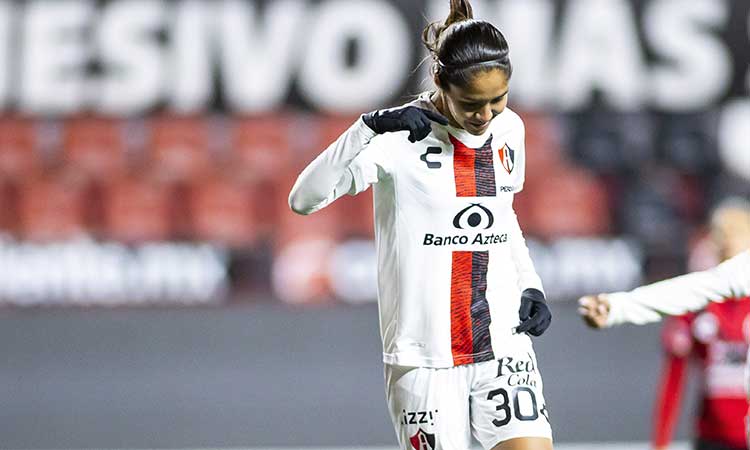 Alison González sigue ‘on fire’; ya suma 40 goles con el Atlas femenil