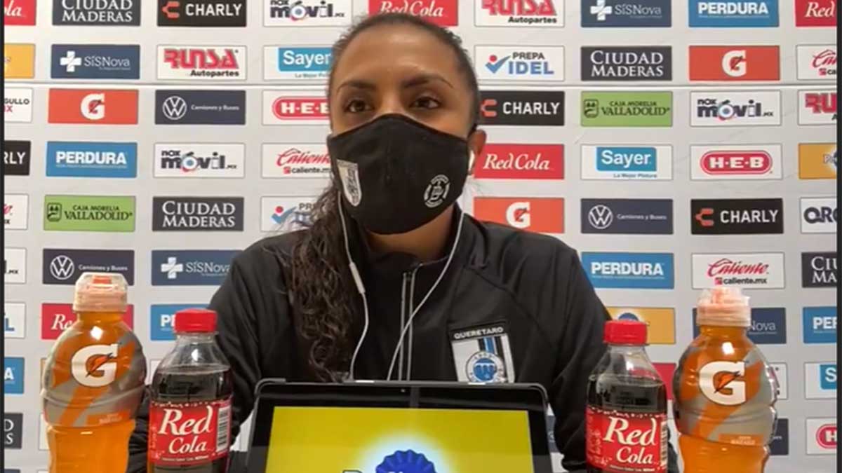 Valeria Miranda, defensa del Querétaro Femenil: Estamos haciendo un buen futbol