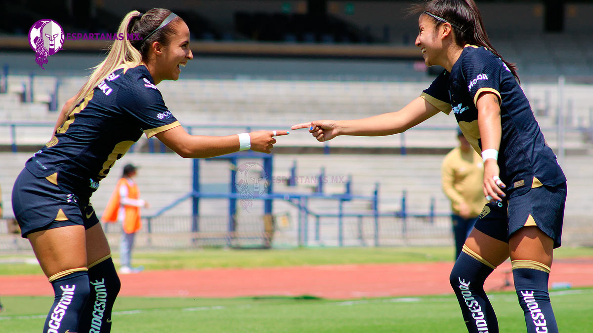 Pumas femenil 4-2 Cruz Azul; las universitarias aplastan a la Máquina